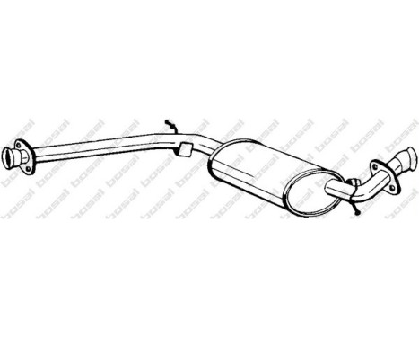 Middle silencer 280-217 Bosal