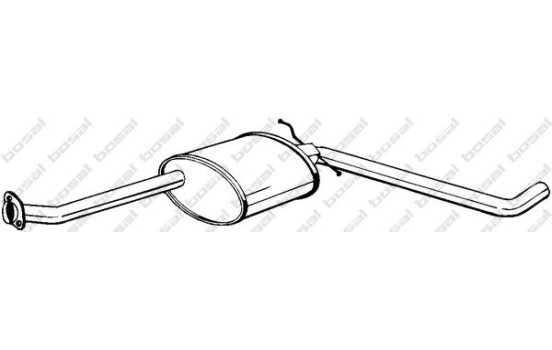 Middle Silencer 281-061 Bosal, Image 2