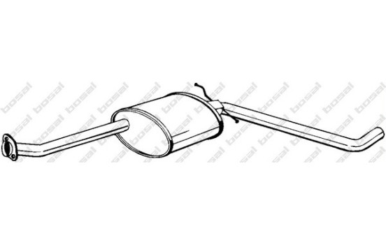 Middle Silencer 281-061 Bosal