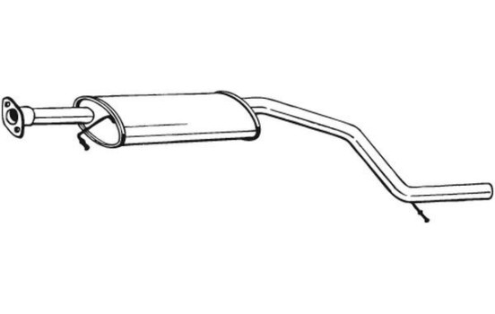 Middle Silencer 281-067 Bosal, Image 2