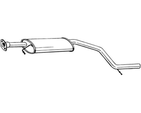 Middle Silencer 281-071 Bosal, Image 2