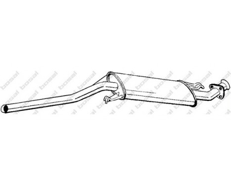 Middle Silencer 281-101 Bosal