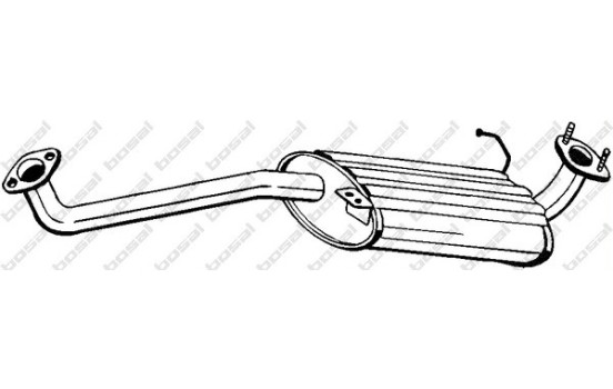 Middle Silencer 281-211 Bosal