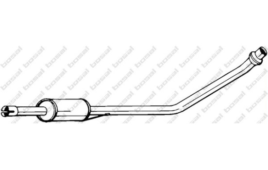 Middle Silencer 281-235 Bosal