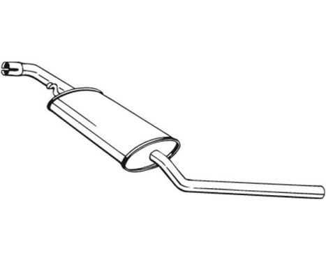 Middle Silencer 281-241 Bosal, Image 2