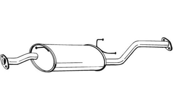 Middle Silencer 281-261 Bosal, Image 2