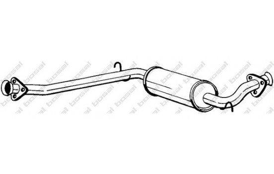 Middle silencer 281-305 Bosal