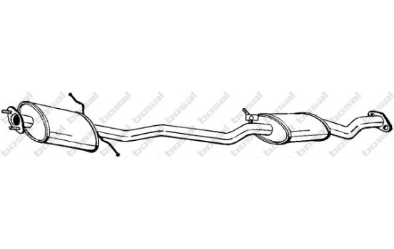 Middle Silencer 281-341 Bosal