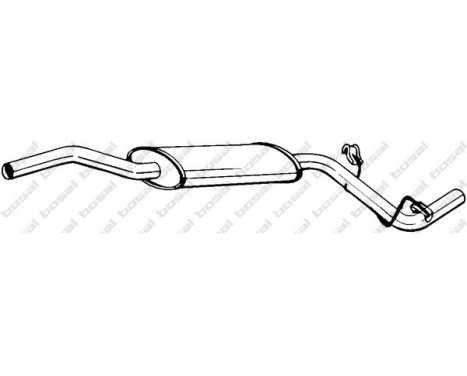 Middle Silencer 281-371 Bosal