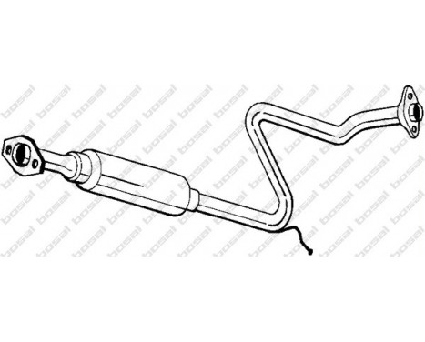 Middle Silencer 281-387 Bosal