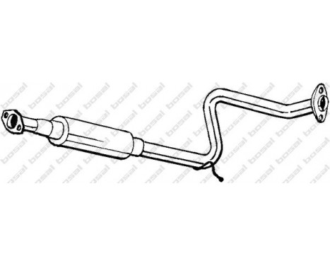 Middle Silencer 281-393 Bosal, Image 2