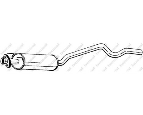 Middle Silencer 281-461 Bosal