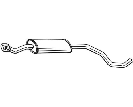 Middle Silencer 281-579 Bosal