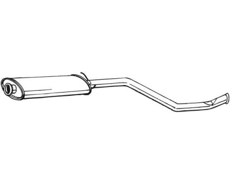 Middle Silencer 281-665 Bosal, Image 2