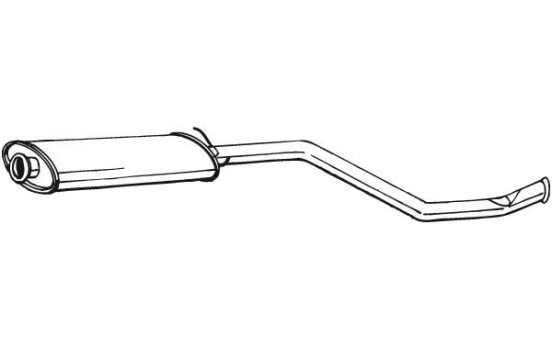 Middle Silencer 281-665 Bosal, Image 2