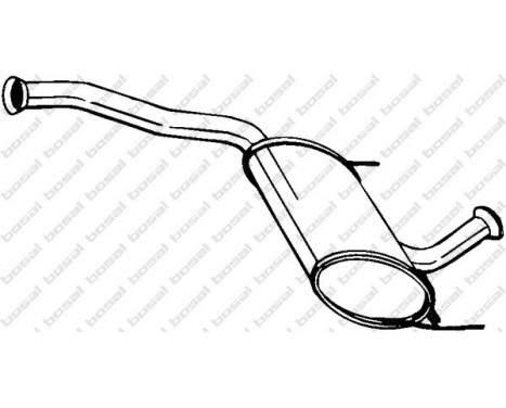 Middle Silencer 281-693 Bosal