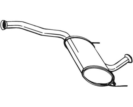 Middle Silencer 281-693 Bosal, Image 2
