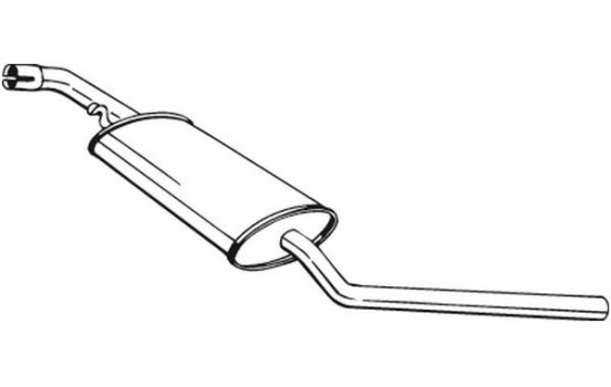 Middle Silencer 281-737 Bosal, Image 2