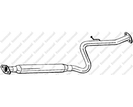 Middle Silencer 281-743 Bosal