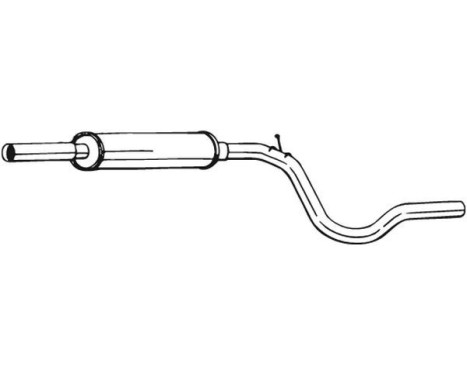 Middle Silencer 281-749 Bosal, Image 2