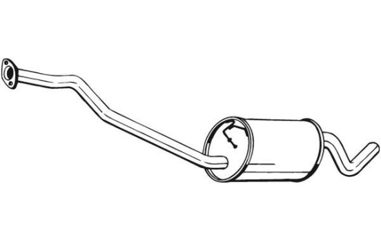Middle Silencer 281-845 Bosal