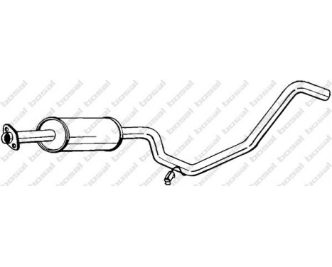 Middle Silencer 281-887 Bosal