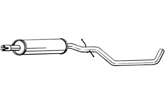 Middle Silencer 281-911 Bosal