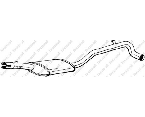 Middle Silencer 281-915 Bosal