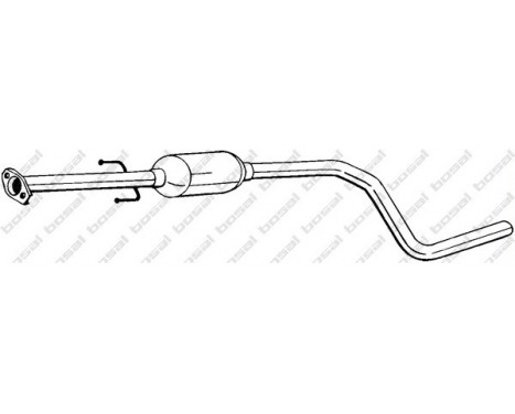 Middle Silencer 281-945 Bosal