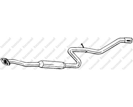 Middle Silencer 282-071 Bosal