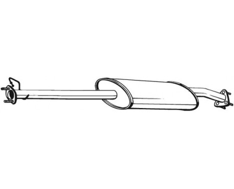 Middle Silencer 282-101 Bosal, Image 2