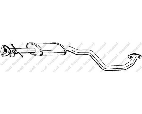 Middle Silencer 282-129 Bosal