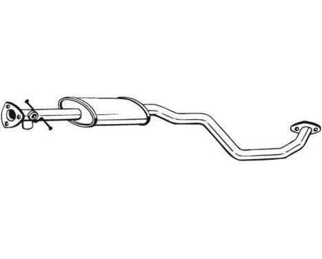 Middle Silencer 282-129 Bosal, Image 2