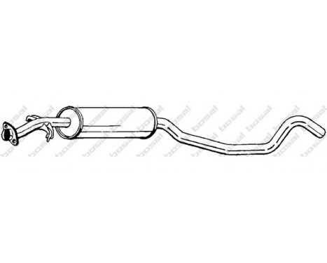 Middle Silencer 282-135 Bosal