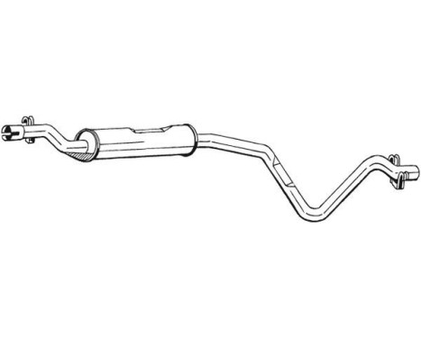 Middle Silencer 282-247 Bosal, Image 2