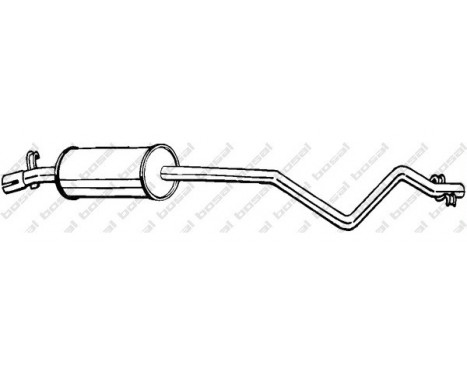 Middle Silencer 282-263 Bosal