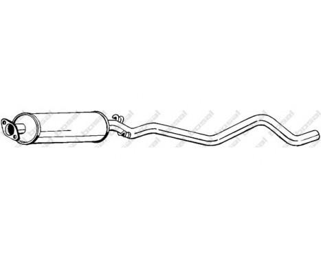 Middle Silencer 282-285 Bosal