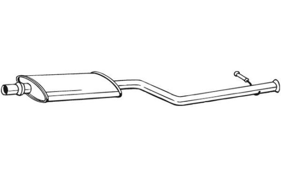 Middle Silencer 282-339 Bosal, Image 2