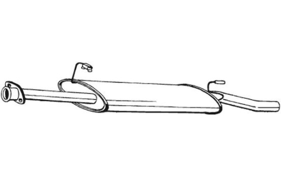 Middle Silencer 282-387 Bosal, Image 2