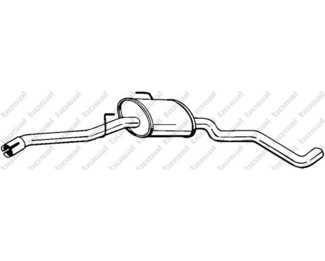 Middle Silencer 282-505 Bosal