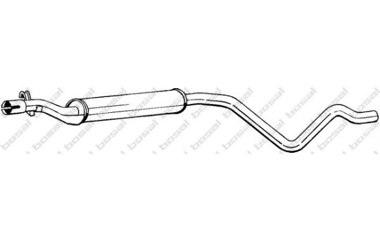 Middle Silencer 282-509 Bosal