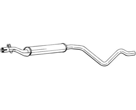 Middle Silencer 282-509 Bosal, Image 2