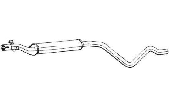 Middle Silencer 282-509 Bosal, Image 2