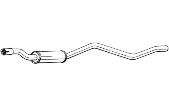 Middle Silencer 282-531 Bosal, Image 3