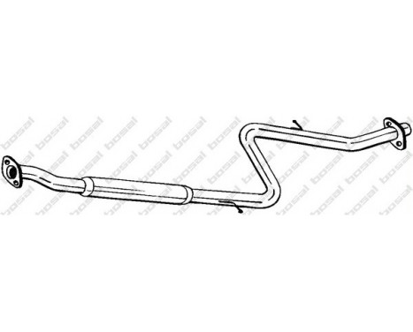 Middle Silencer 282-621 Bosal