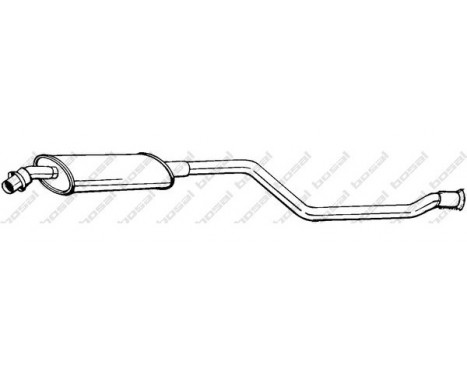 Middle Silencer 282-685 Bosal