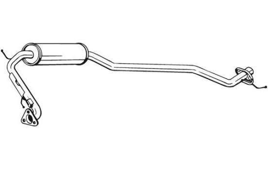 Middle Silencer 282-739 Bosal