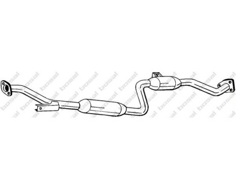 Middle Silencer 282-743 Bosal