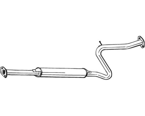 Middle Silencer 282-765 Bosal, Image 2