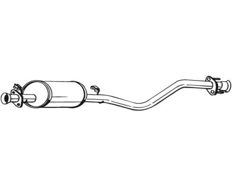 Middle Silencer 282-855 Bosal, Image 2
